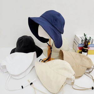 Zonnehoed, opvouwbare paardenstaarthoed, grote rand buitenhoed, visserswandelhoed, UPF50+, cadeau voor haar
