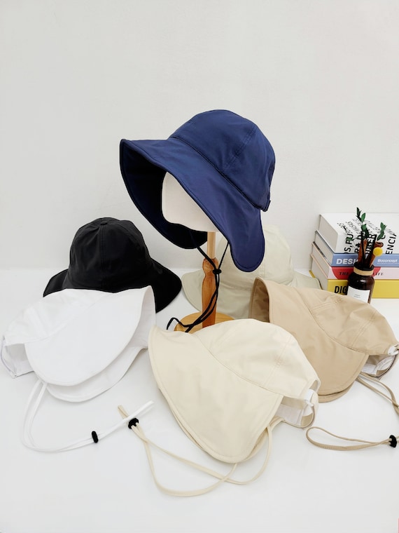 Foldable UPF50+ Sun Hat: Wide Brim Ponytail Hiking Hat
