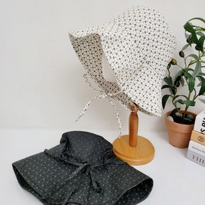 Cotton Summer Bucket Hat: Extra Wide Brim, Full Coverage