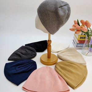Super Soft Slouchy Hat, Lightweight Slouchy Beanie, Stretch Cotton Rayon Beanie, Chemo Hat, Spring/Summer Beanie
