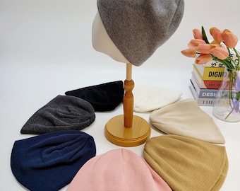 Soft Cotton Rayon Slouchy Beanie: Lightweight Chemo Hat