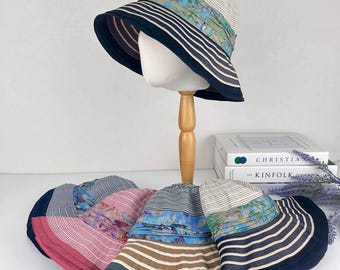 Zonnehoed met brede rand en UPF50+: opvouwbare, lichtgewicht vissershoed