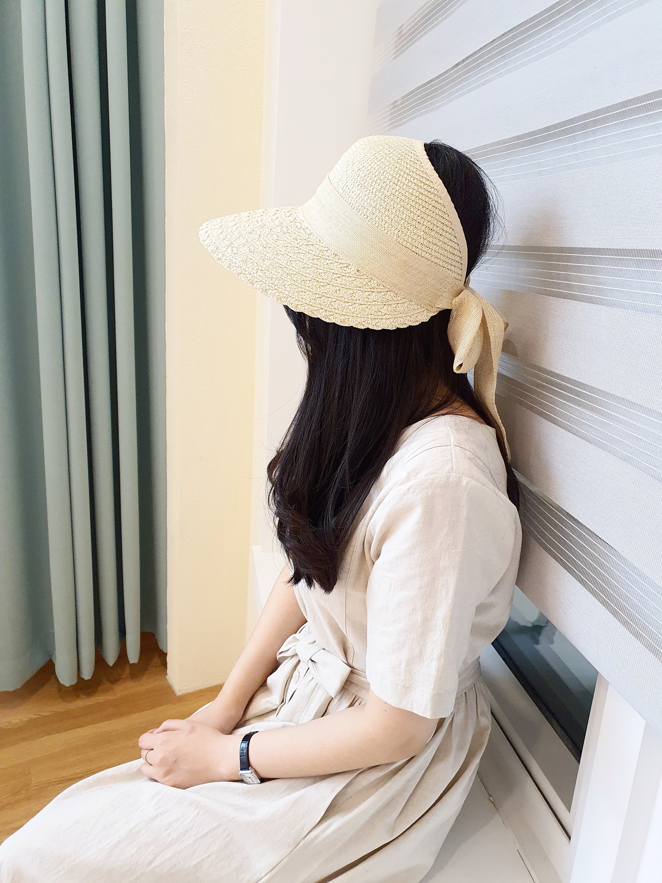 Chapeau De Soleil Queue De Cheval Chapeau De Soleil Femme Avec