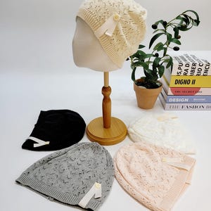 Super Soft Relaxed Fit Cotton Beanie, 100% Cotton Slouchy Hat, Chemo Hat, Spring Summer Beanie