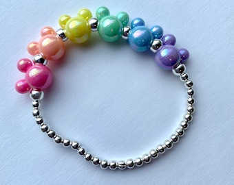 Rainbow Mickey bracelet
