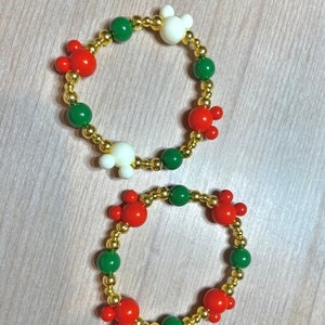 Christmas Mickey Bracelet