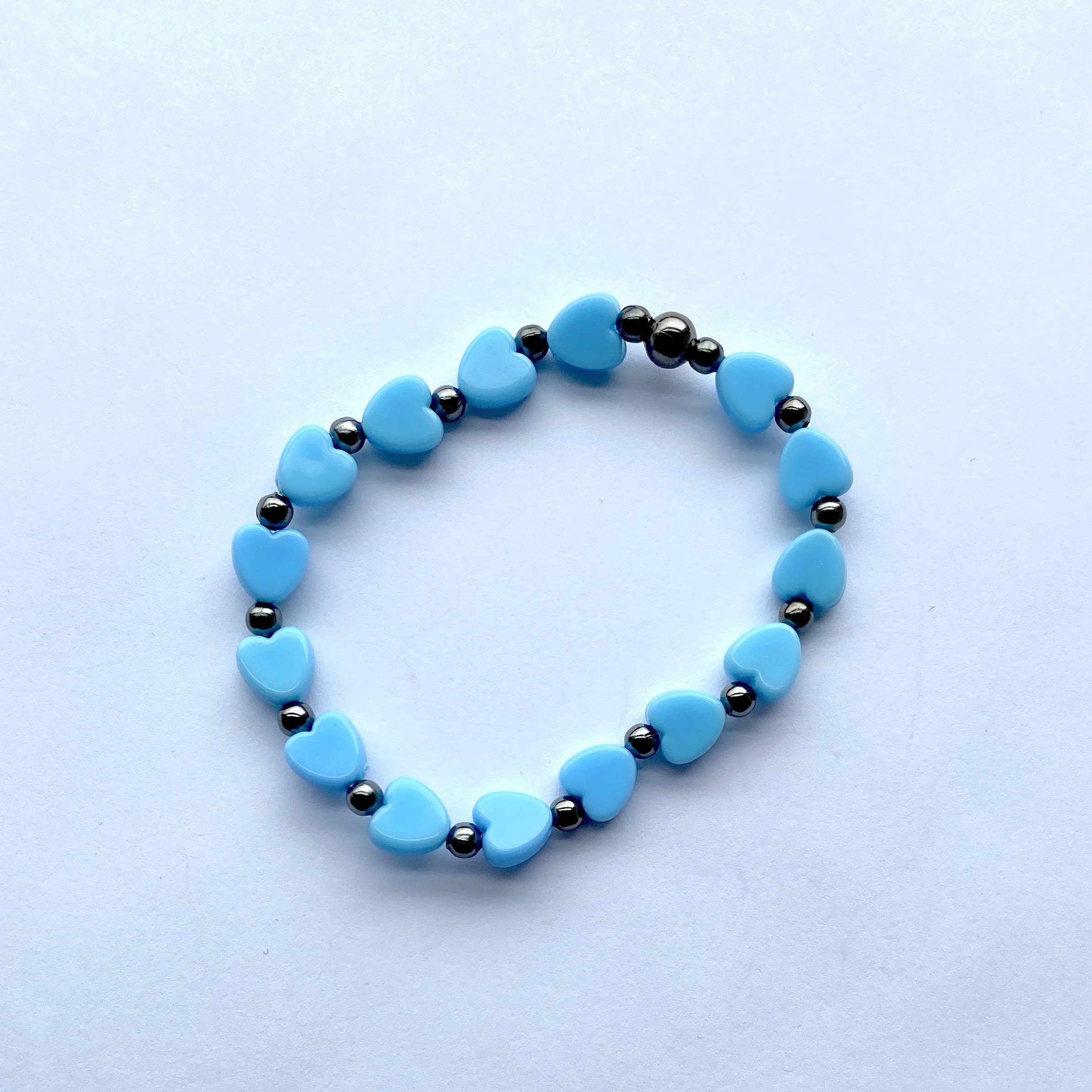 Candy Heart Bracelet Etsy