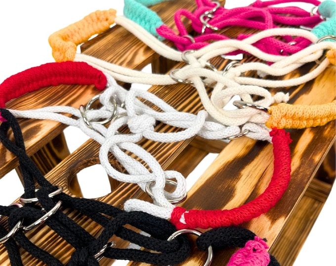 Rope halter for realistic hobby horse, halter realistic hobby horse, colorful halter hobby horse, halter, cheap gift hobbyhorse, realistic