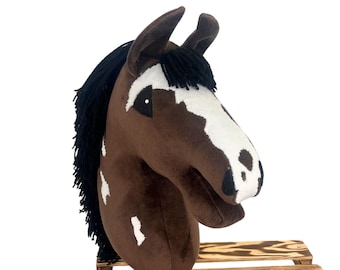 Hobby horse, bay horse, brown hobby horse, hobby horse premium, steckenpferd, horse on a stick, hobbyhorse, dark brown horse, real horse
