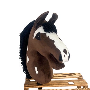 Hobby horse, bay horse, brown hobby horse, hobby horse premium, steckenpferd, horse on a stick, hobbyhorse, dark brown horse, real horse