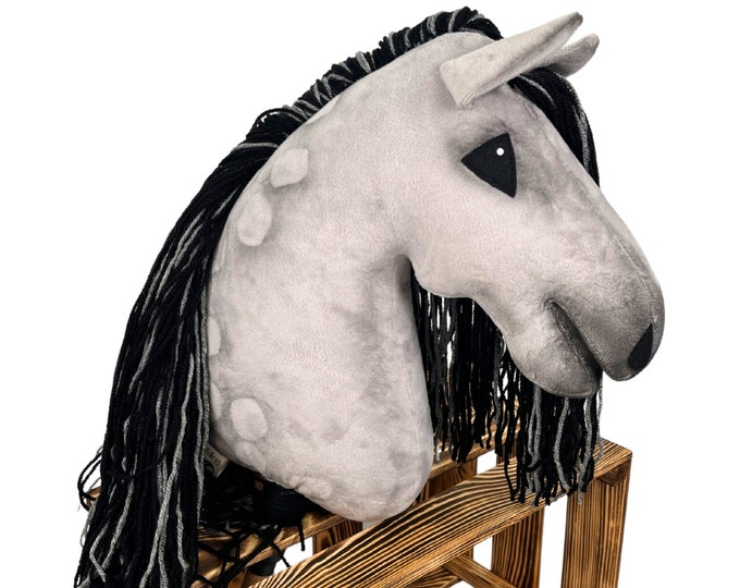 Hobby horse, apple horse, grey hobby horse, hobby horse premium, steckenpferd, horse on a stick, hobbyhorse, grey horse, real horse