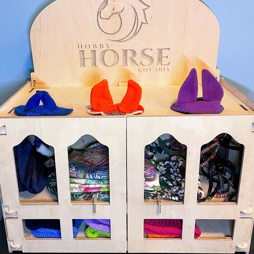 Handmade Wooden Stable for 6 Hobby Horse Stick Horses. Etsy