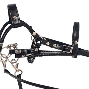 High jump bridle for hobby horse, bridle hobby horse, cheap bridle for hobby horse, black bridle, high jump