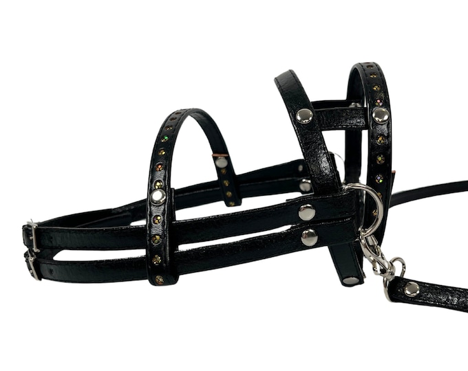 Paris bridle for hobby horse, bridle hobby horse, bridle, bridle for hobby horse, accessories hobby horse, bitless bridle for hobby horse