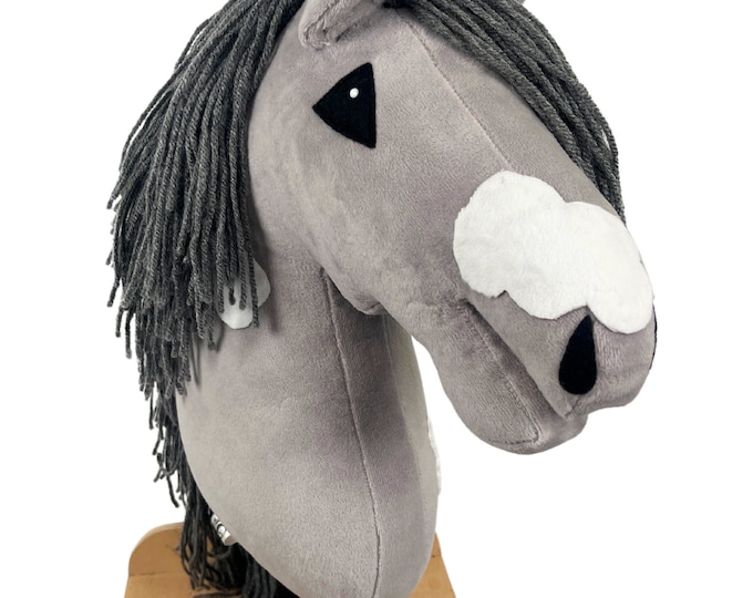 hobby horse grey, high level hobby horse, hobby horse, premium hobby horse,