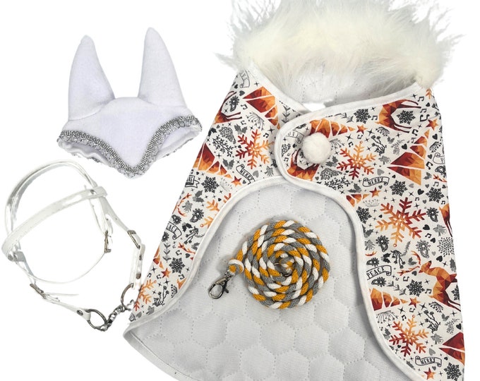 Winter accessories SET  for hobby horse version 4, hobby horse, Christmas, Christmas gift hobbyhorse, accessories for hobby horse