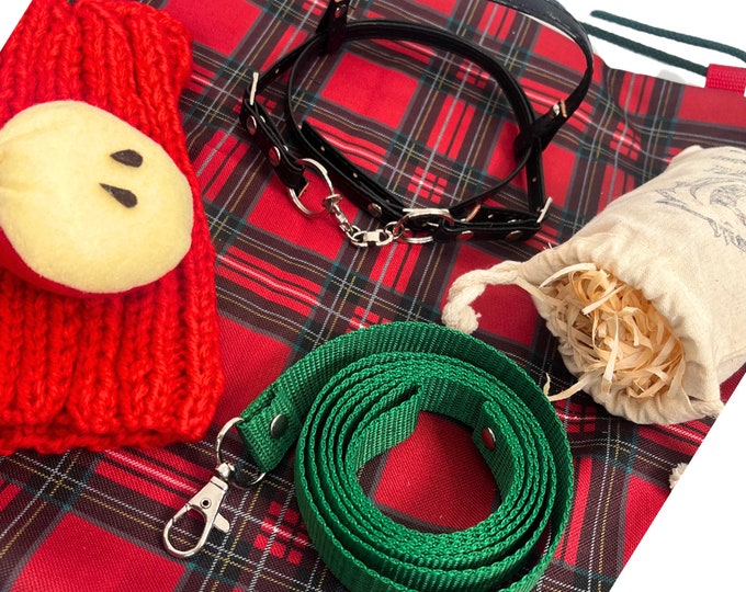 Christmas accessories SET  for hobby horse version 2, hobby horse, Christmas, Christmas gift hobbyhorse, accessories for hobby horse