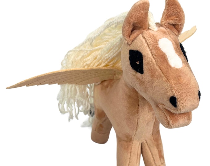Baby horse mini, hobby horse, plush horse, child horse, pegaz horse, horse, gift for child, small horse for play, child, baby