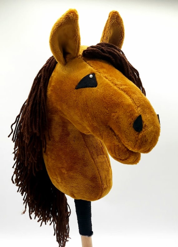 Hobby Horse, Pied Horse, Black Hobby Horse, Hobby Horse With Bridle,  Steckenpferd, Horse on a Stick, Hobbyhorse, Black Horse, Real Horse 