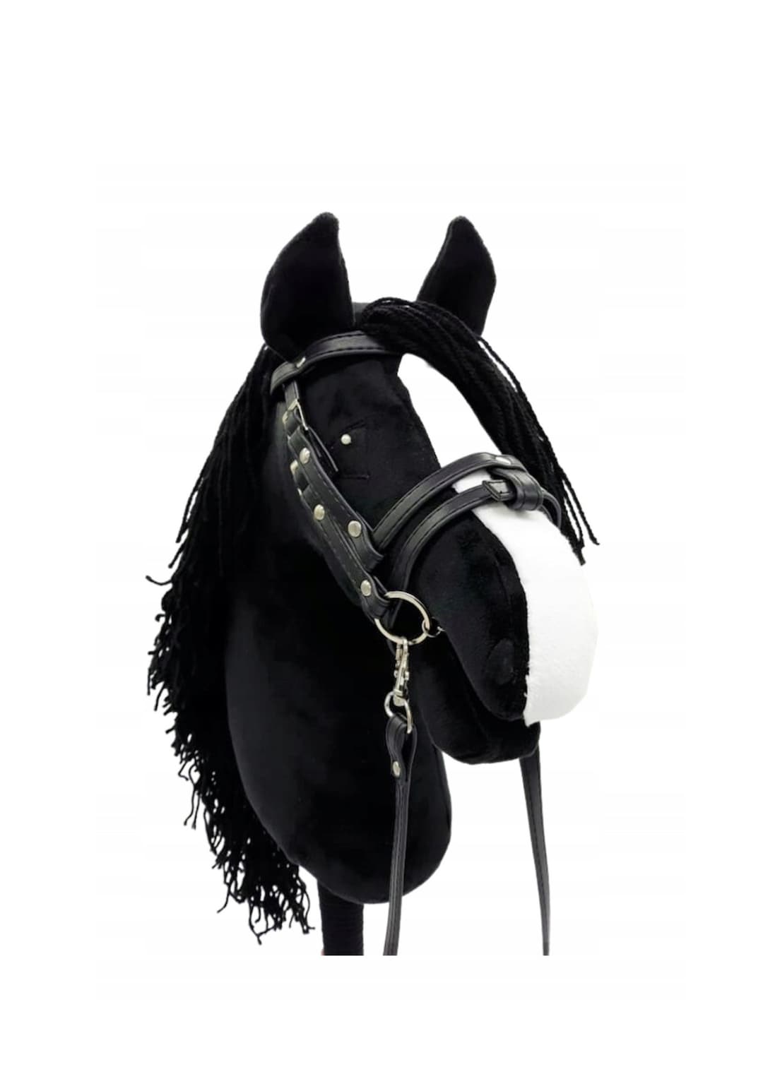 Black Hobby Horse With White Blaze, Realistic Handmade Stick Horse Toy,  Equestrian Gift for Kids & Teens, Ride on Fun, Black Stick Horse - Etsy