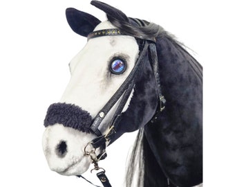 Cavallo da hobby realistico, cavallo da hobby realistico in bianco e nero, cavallo da hobby, steckenpferd realistik, vero cavallo da hobby, steckenpferd