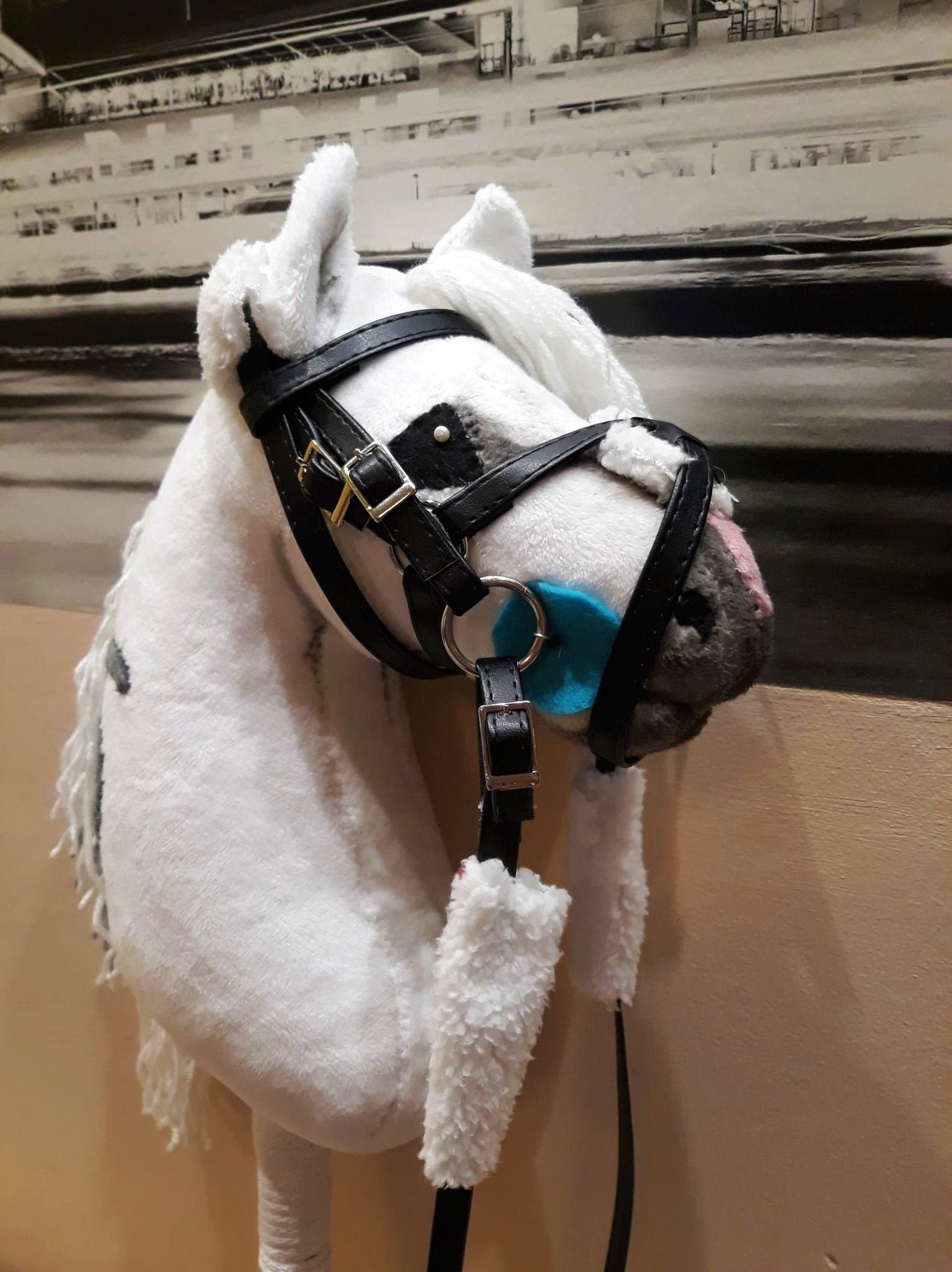 HOBBY HORSE Premium With Bridle Etsy