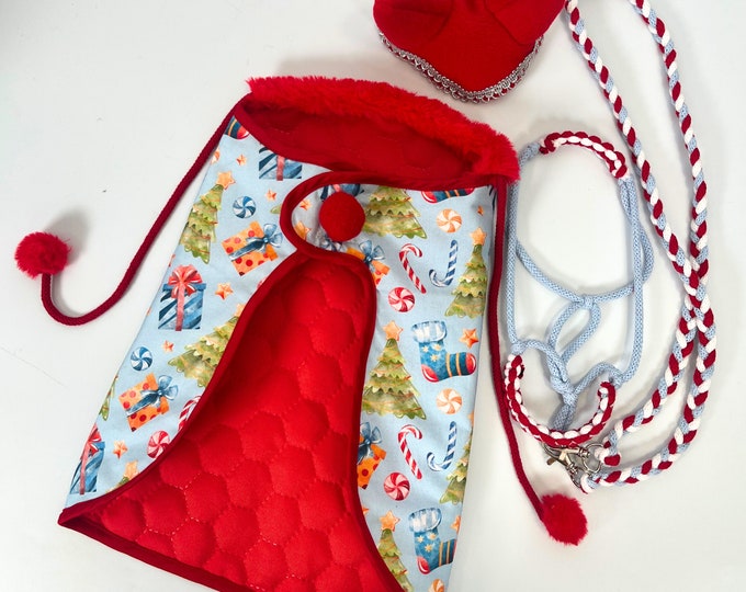 Winter accessories SET  for hobby horse version 5, hobby horse, Christmas, Christmas gift hobbyhorse, accessories for hobby horse