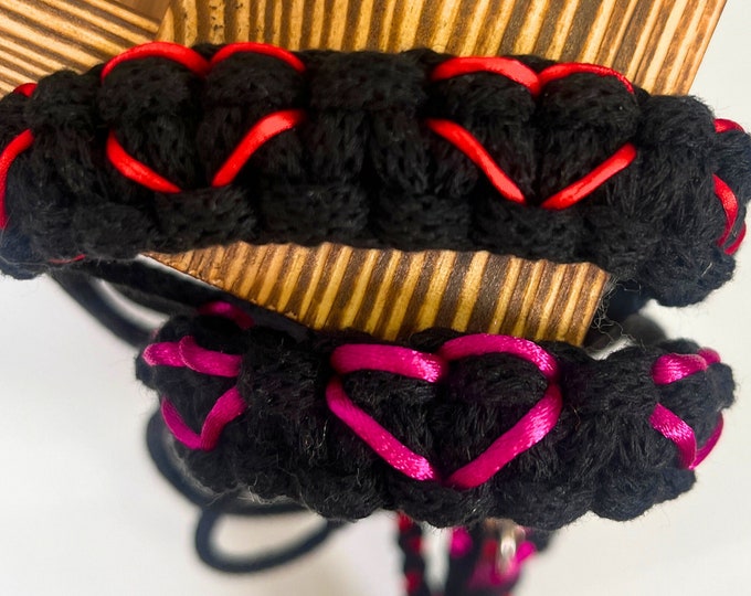 Love halter and lead for hobby horse, halter hobby horse, love halter hobby horse, hobby horse wear