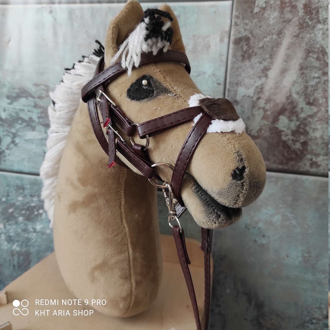 Mexican bridle for hobby horse BLACK Etsy