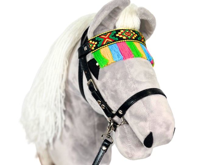 Spanish bridle for hobby horse, bridle hobby horse, bridle, bridle for hobby horse, accessories hobby horse, cheap bridle for hobby horse