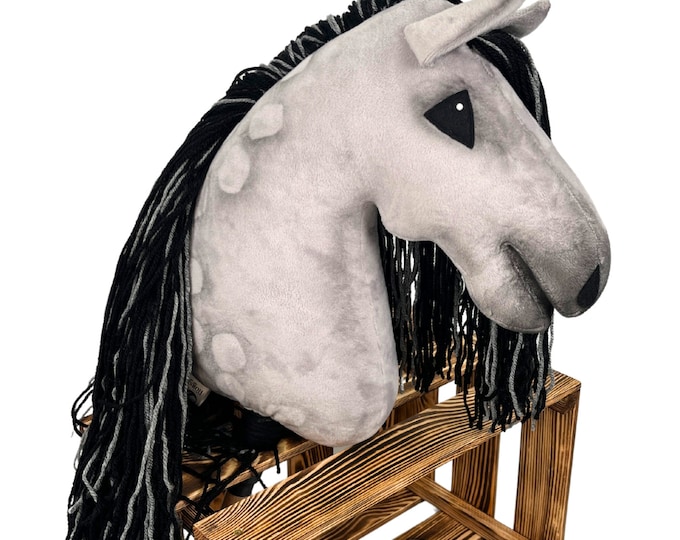 Hobby horse, apple horse, grey hobby horse, hobby horse premium, steckenpferd, horse on a stick, hobbyhorse, grey horse, real horse