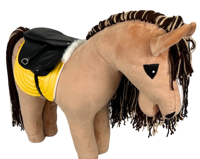 Saddle for Baby horse standard, hobby horse, accessories baby horse, child horse, horse, gift for child, small horse for play, child