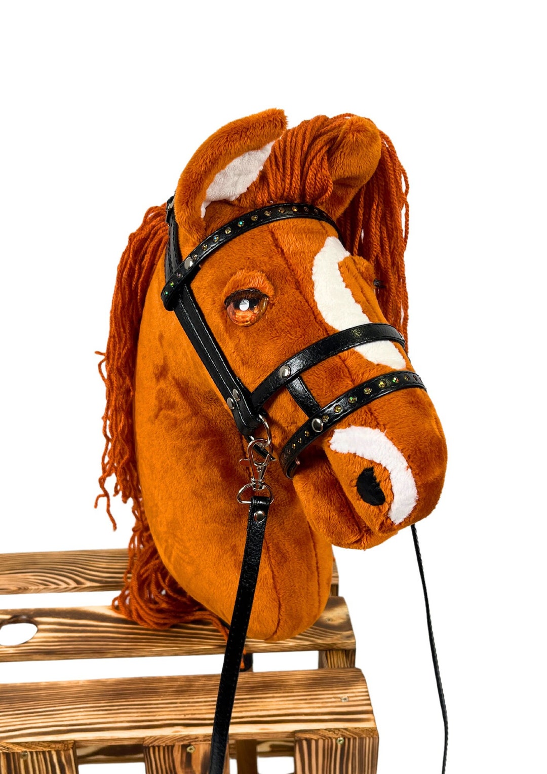 Paris Bridle for Hobby Horse, Bridle Hobby Horse, Bridle, Bridle for