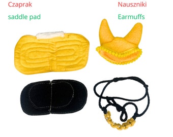 Baby Pferd Mini, Steckenpferd, Zubehör Minipferd, Kinderpferd, Pferd, Geschenk für Kind, kleines Pferd zum spielen, Kind, Baby, Accessoires-Set