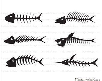 Download Fish Bone Svg Etsy