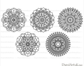 Download Mandala Svg File Etsy