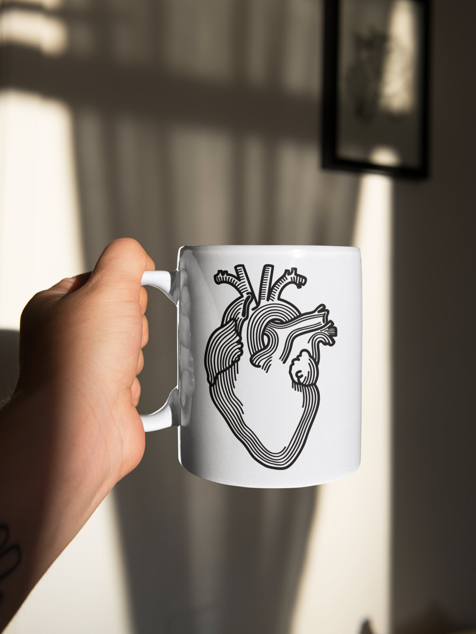Anatomical Heart Svg Eps Png Anatomical Heart Clipart | Etsy