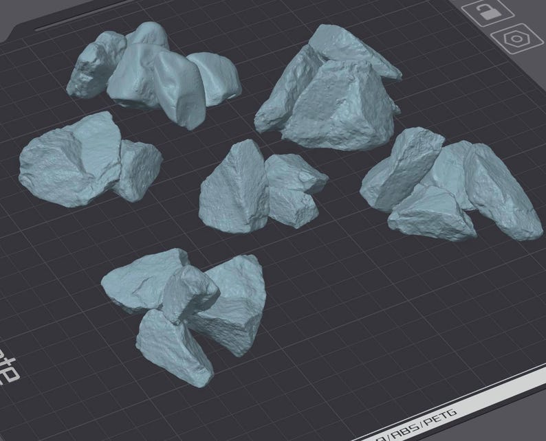 RC Rock Crawler Obstacles | Realistic 3D Printable Rock STL Files for ...