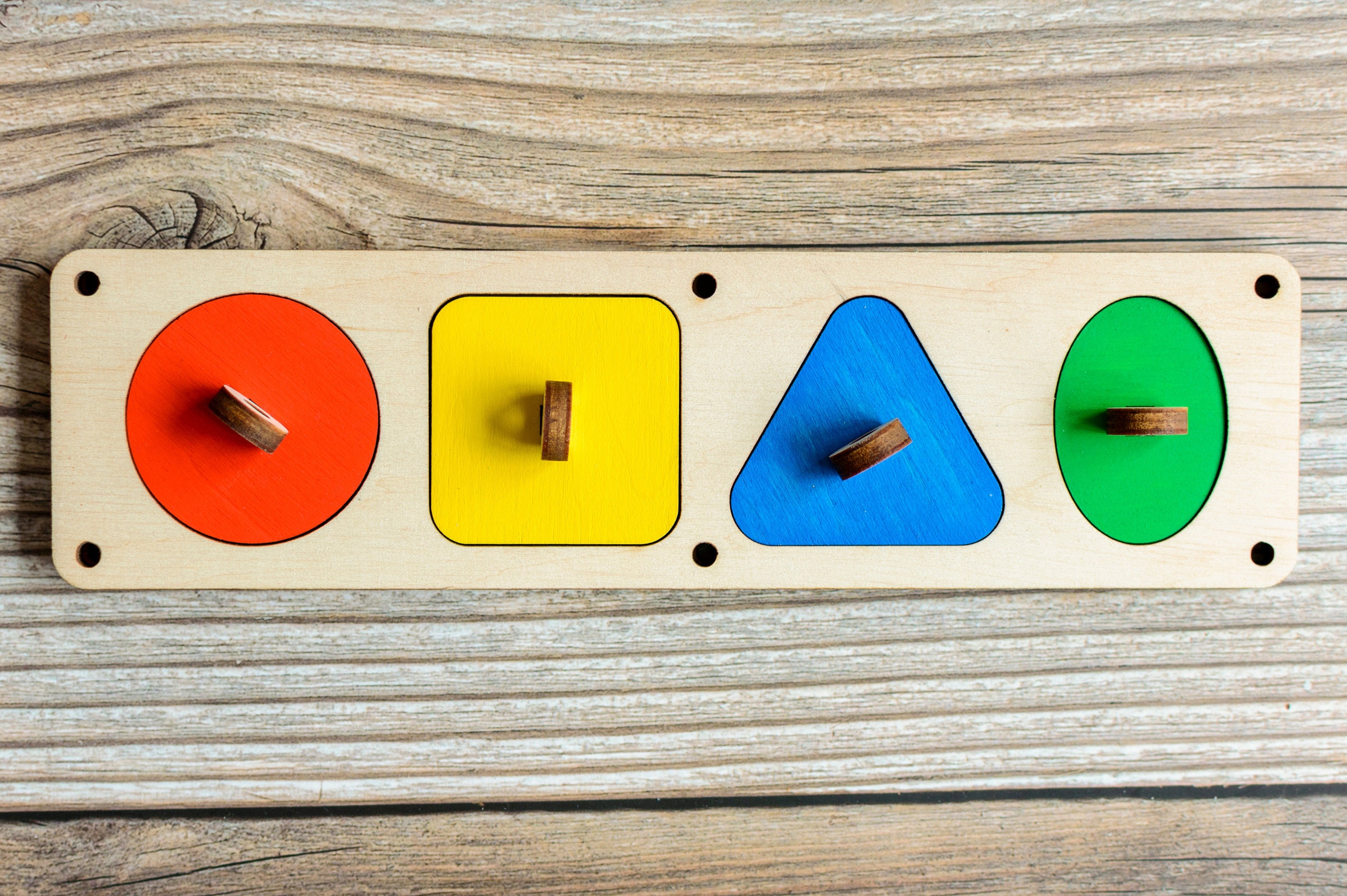 Busy Board Details Wooden Shapes Puzzle Busy Board Etsy