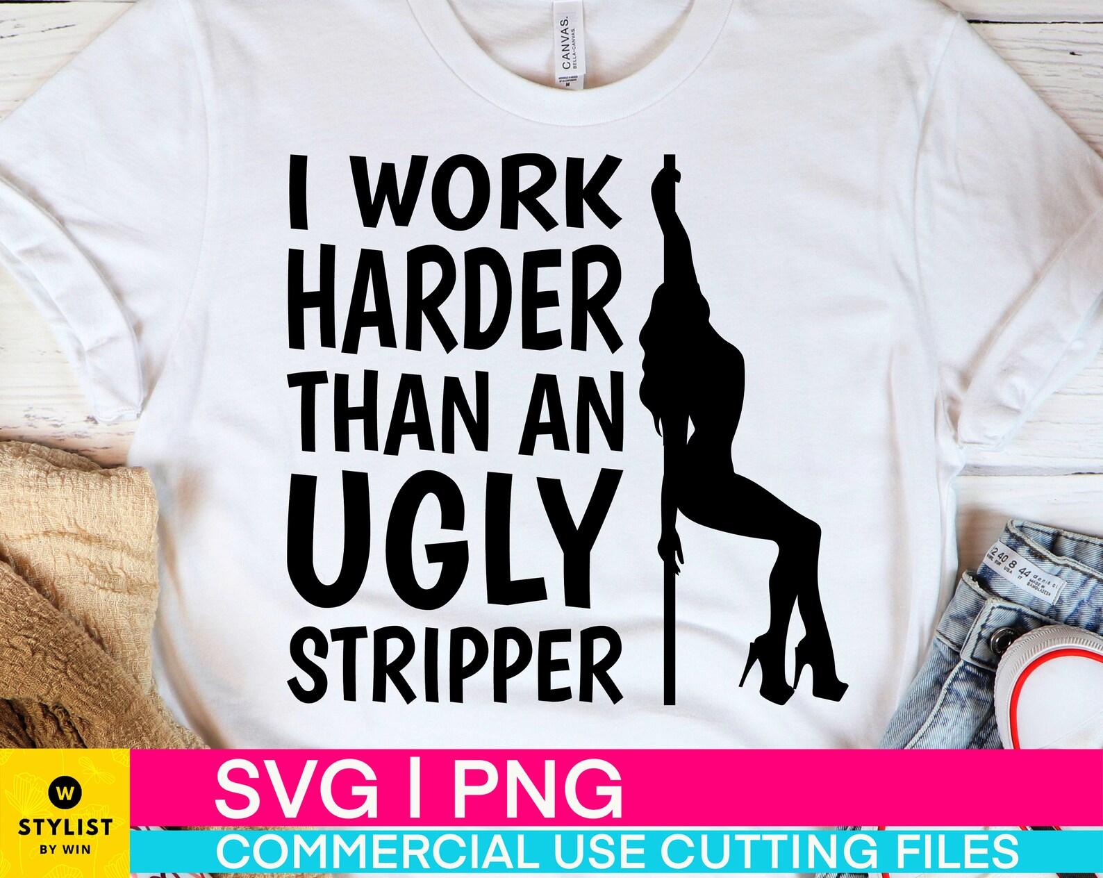 work harder than an ugly