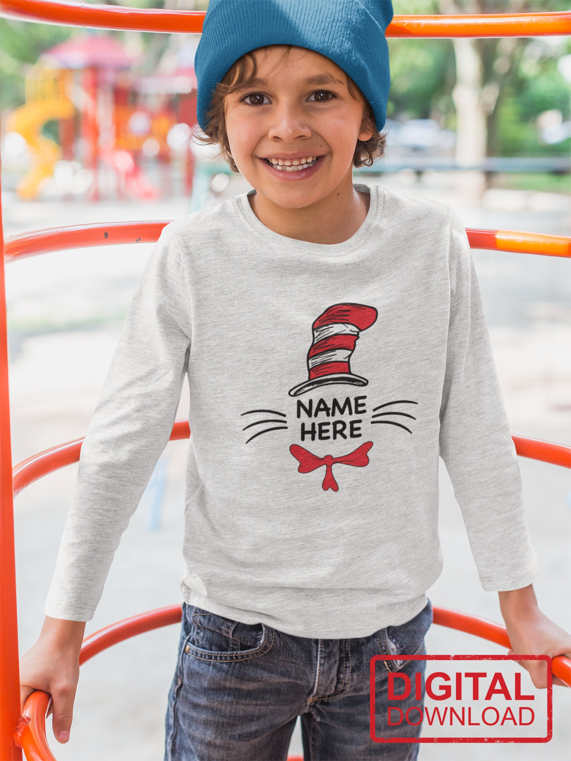 Thing 1 Thing 2 Svg Dr Seuss Svg Dr Seuss Hat Svg Teacher | Etsy