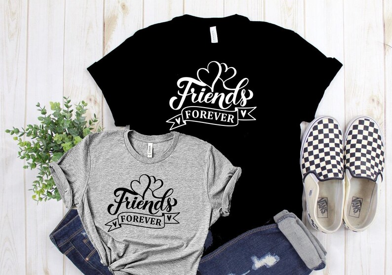 Freunde für immer Shirt beste Freundin Shirt Besties BFF Etsy