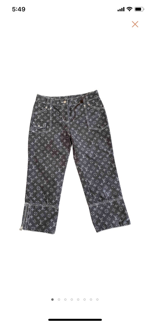 Louis Vuitton denim jeans short