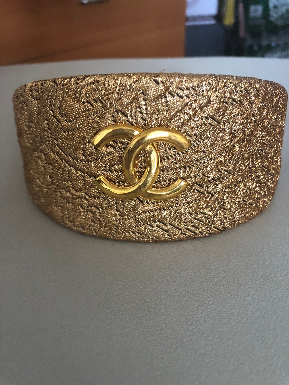 Authentic vintage Chanel headband Etsy
