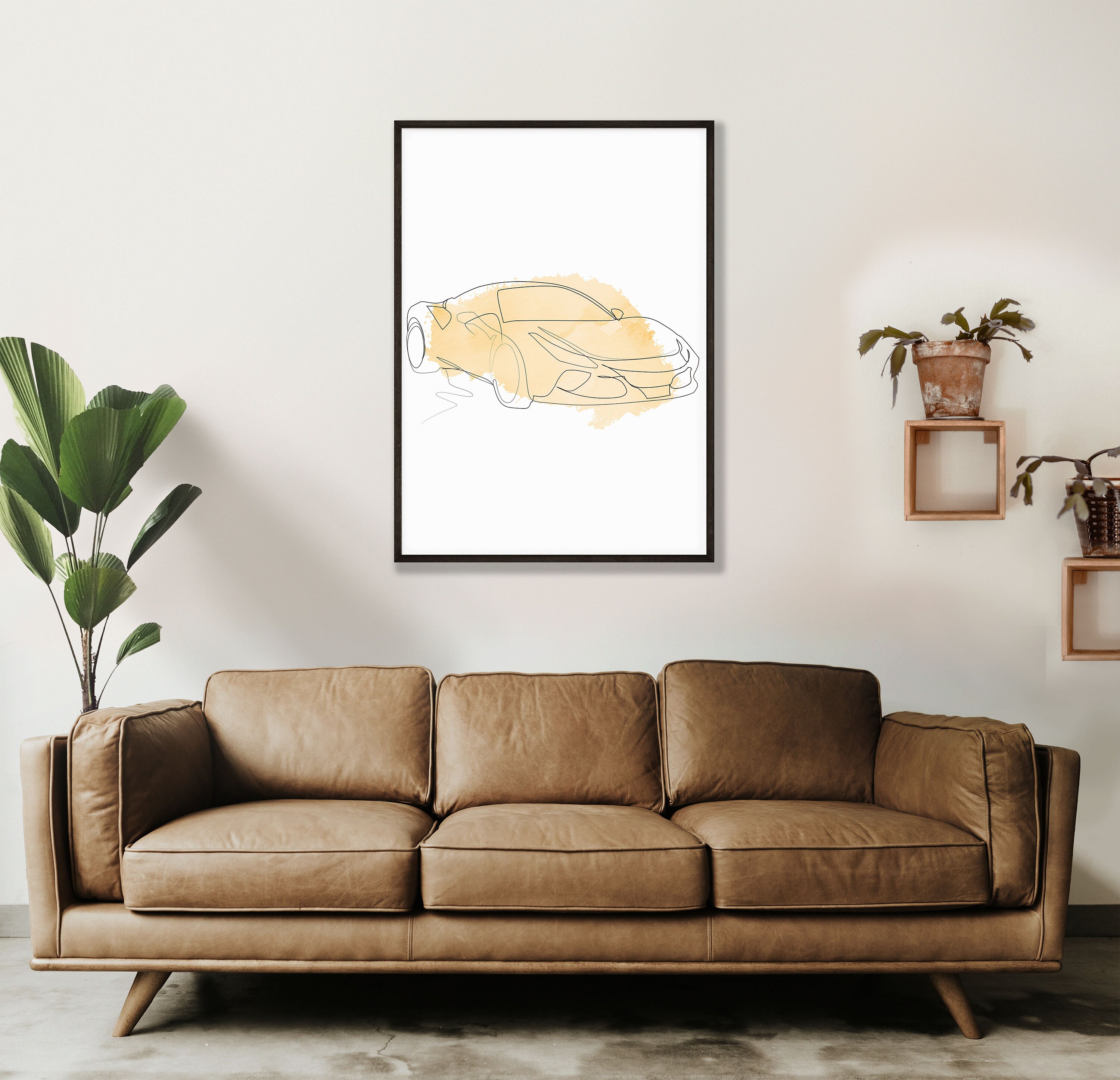 Car Enthusiast Prints Modern Supercar Printable Vehicle Wall | Etsy