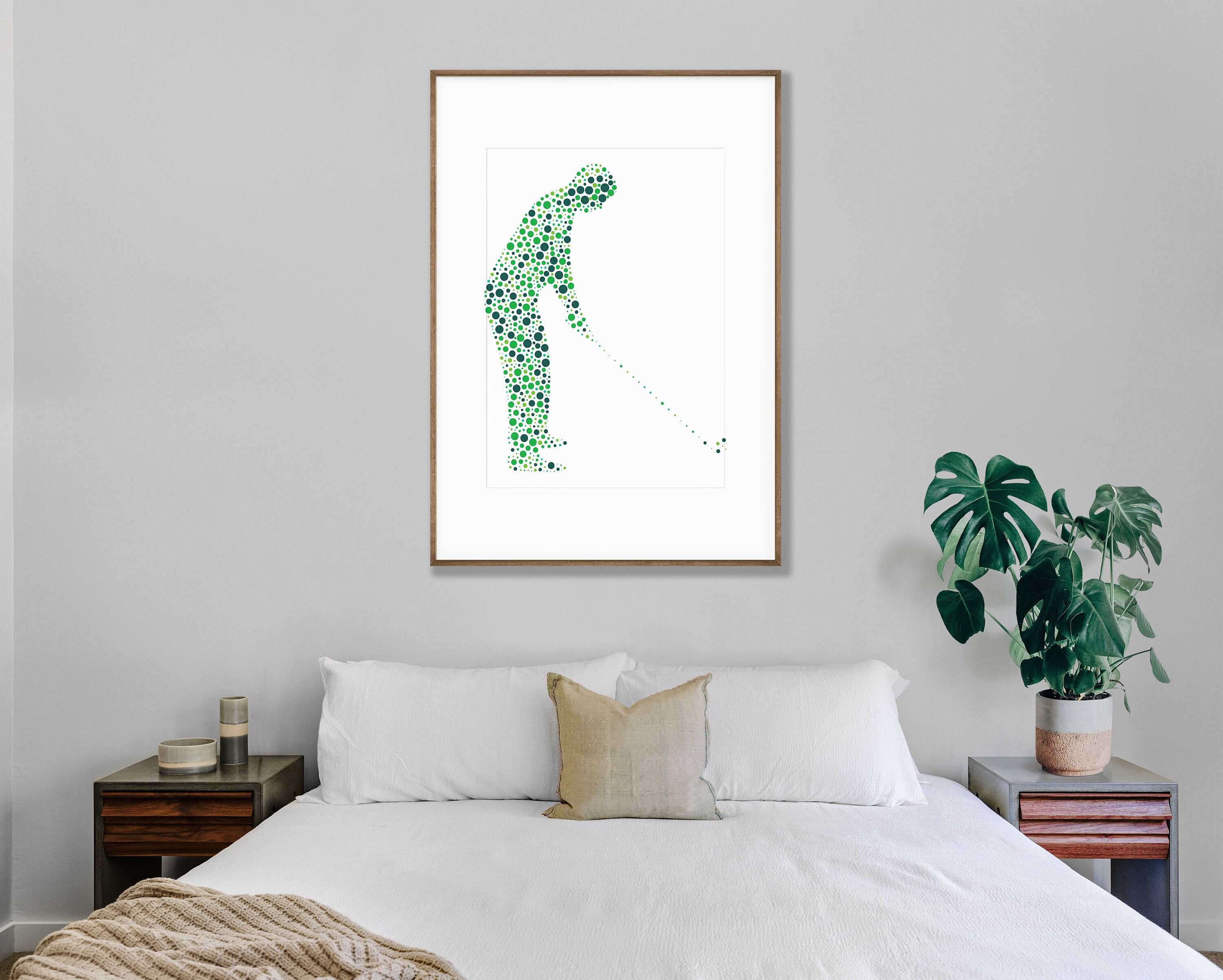 Golf Wall Decor Golf Gift Golf Digital Download Golf Swing Etsy