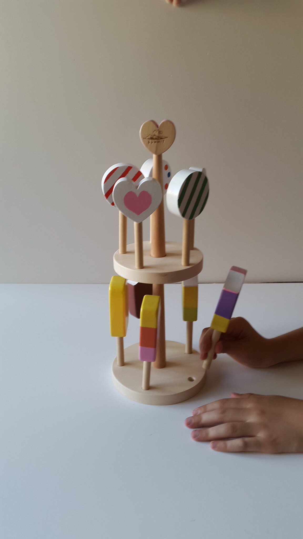 Wooden ice cream Ice cream toy Wooden ice cream set Ice cream Etsy