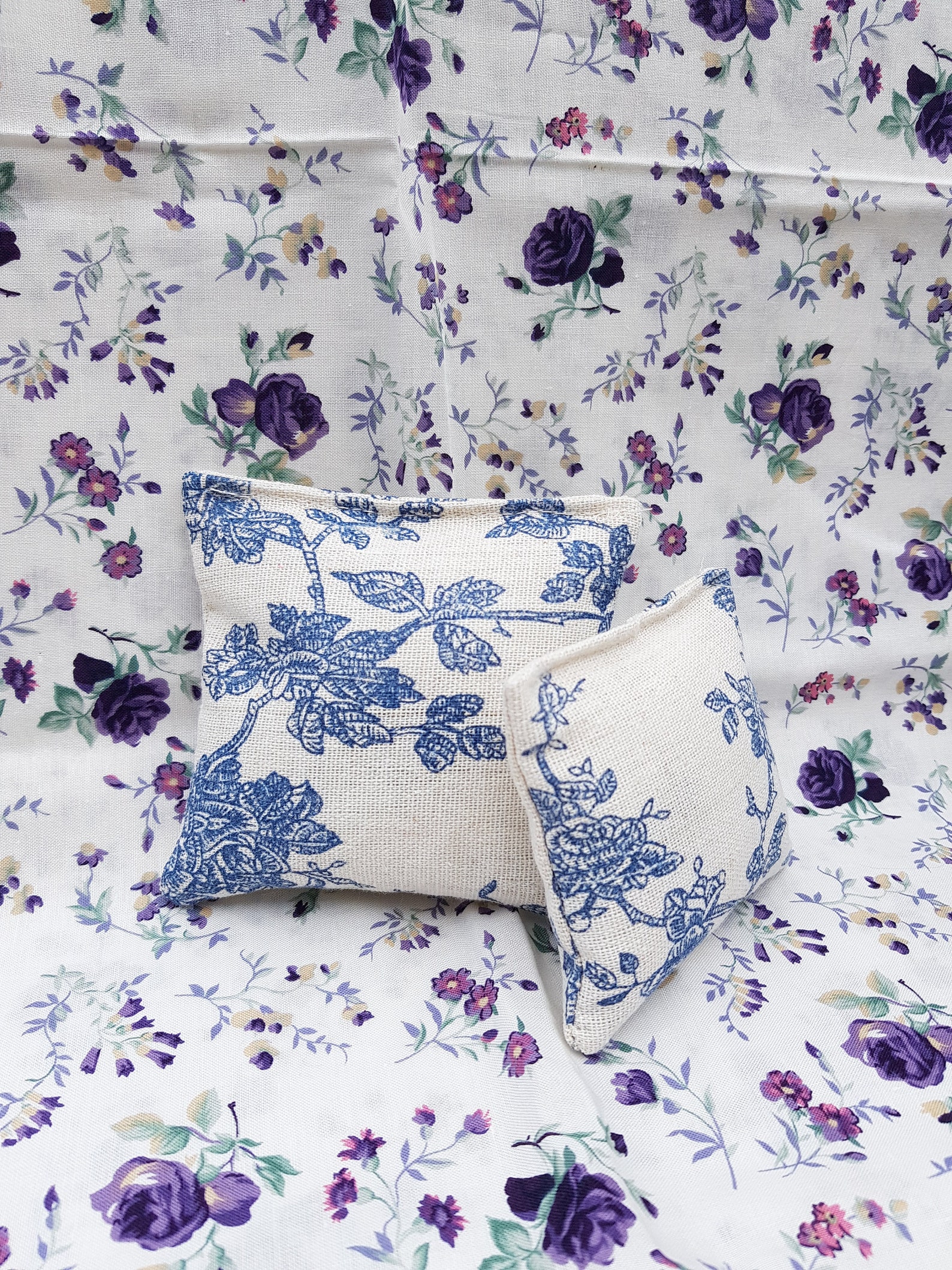 Toile Dejouy Lavender Scented Pouches Etsy