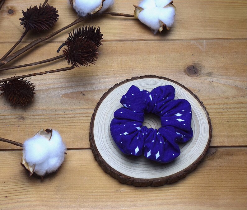 Organic cotton scrunchy