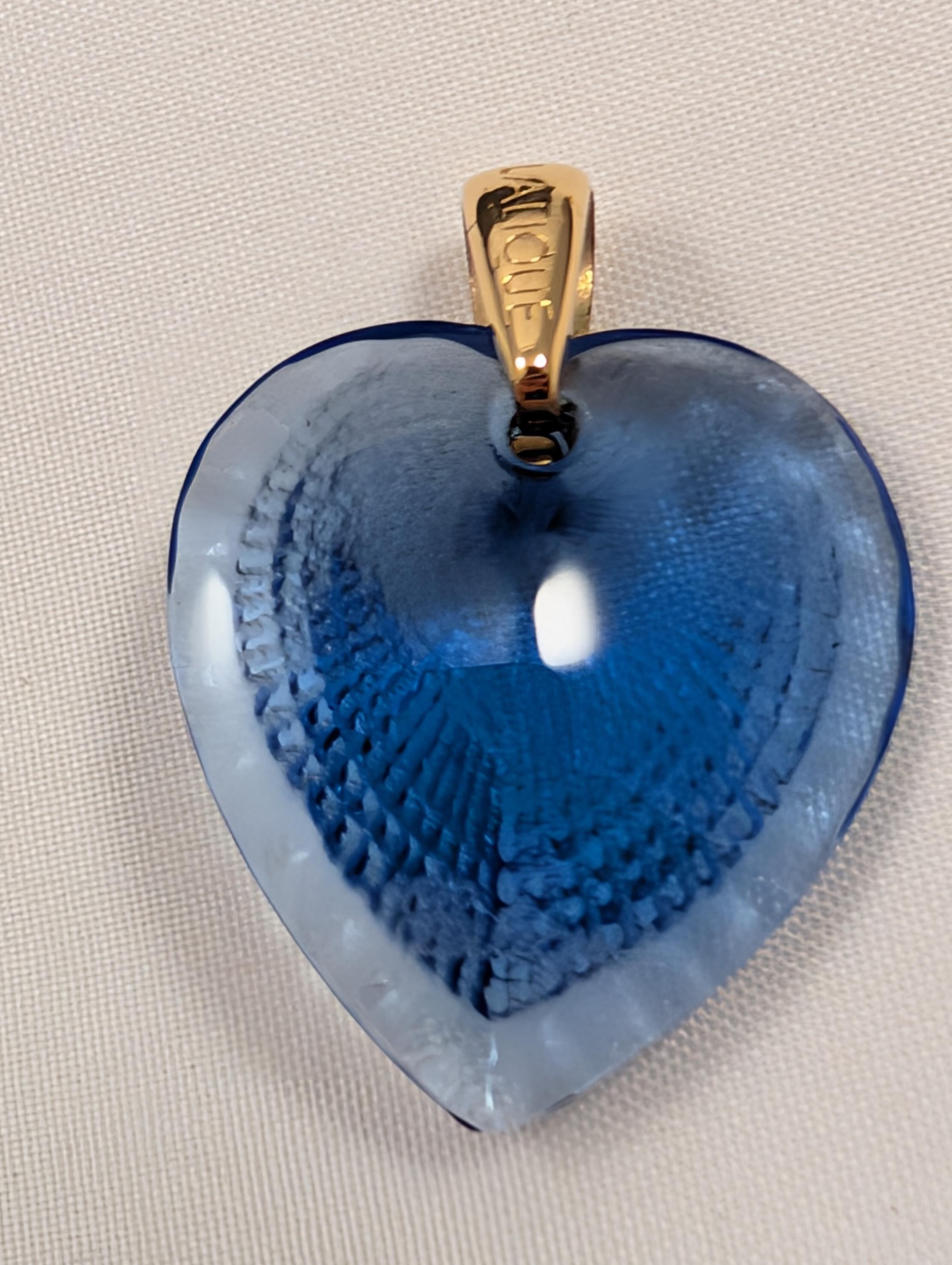 Lalique Pendant - Etsy